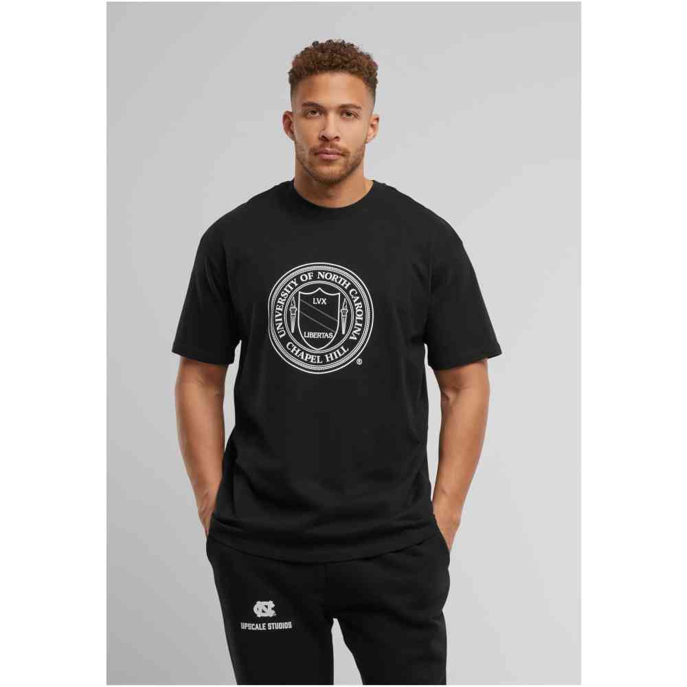 Mister Tee Upscale - North Carolina Seal Logo Oversize Tshirt Homme - Noir